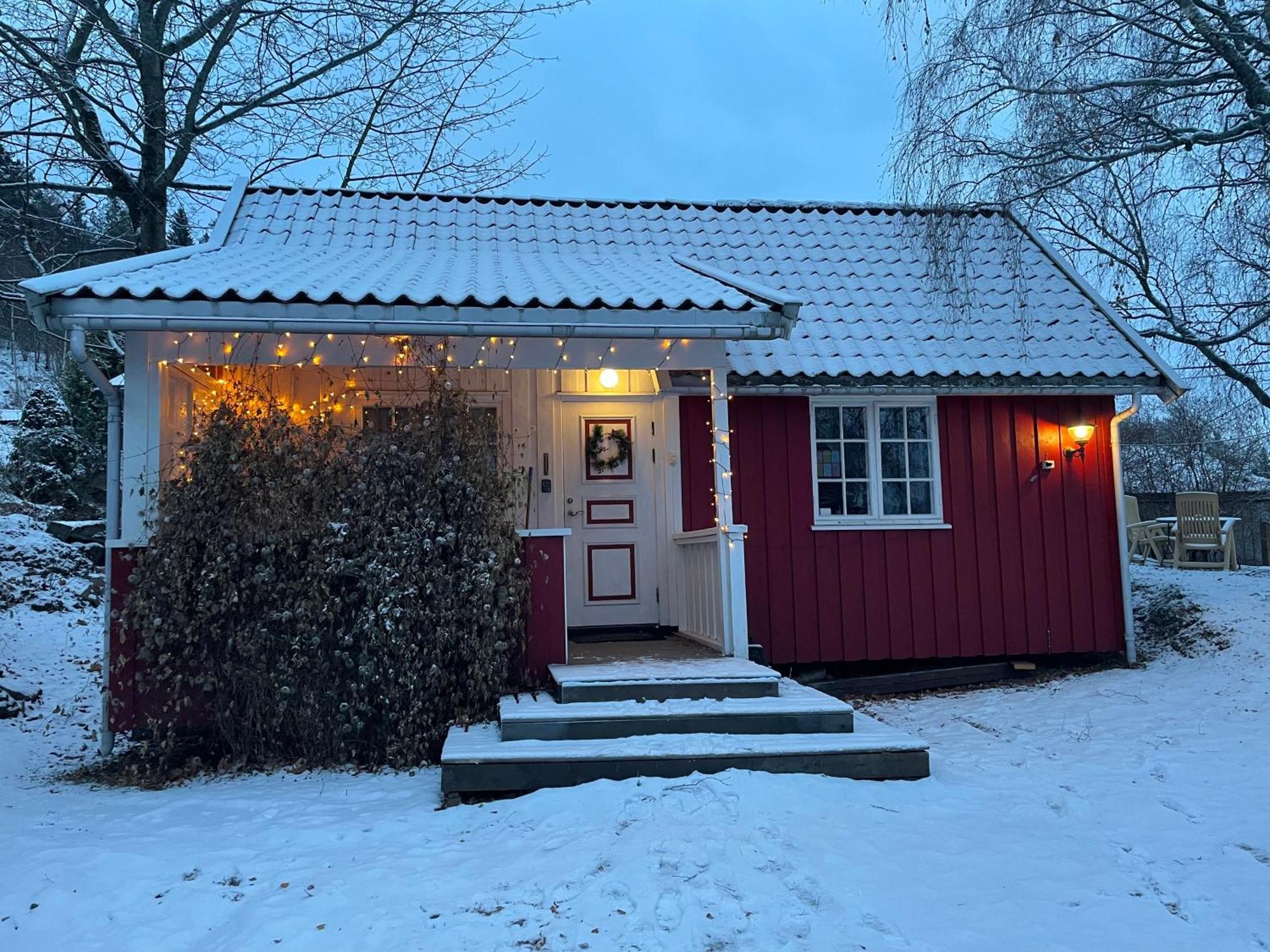 Vila Koselig Anneks I Heggedal! Asker Exteriér fotografie